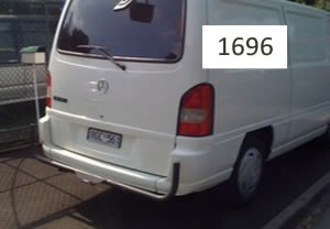 Towbar fitted to MB Mercedes van